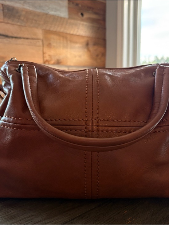 Antik Kraft Handbags - Antik Kraft Chestnut Brown Leather Shoulder Bag